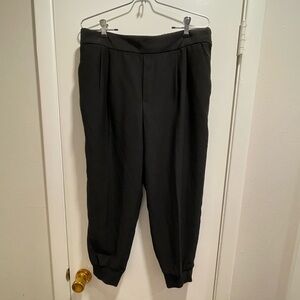 NEOT GAP Black Petite Drapey Jogger Trousers